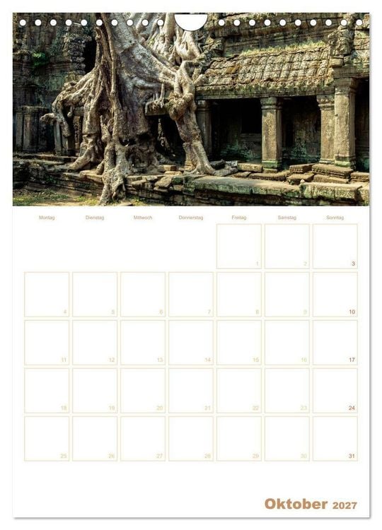 Produktbild: EXOTISCHES S&Uuml;DOSTASIEN - Planer 2027 (Wandkalender 2027 DIN A4 hoch), CALVENDO Monatskalender