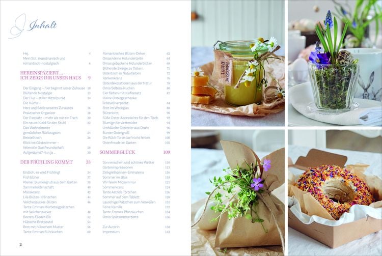 Produktbild: Fr&uuml;hlingsduft und Sommergl&uuml;ck: Naturnahe Deko-Ideen und DIYs mit nordischem Flair