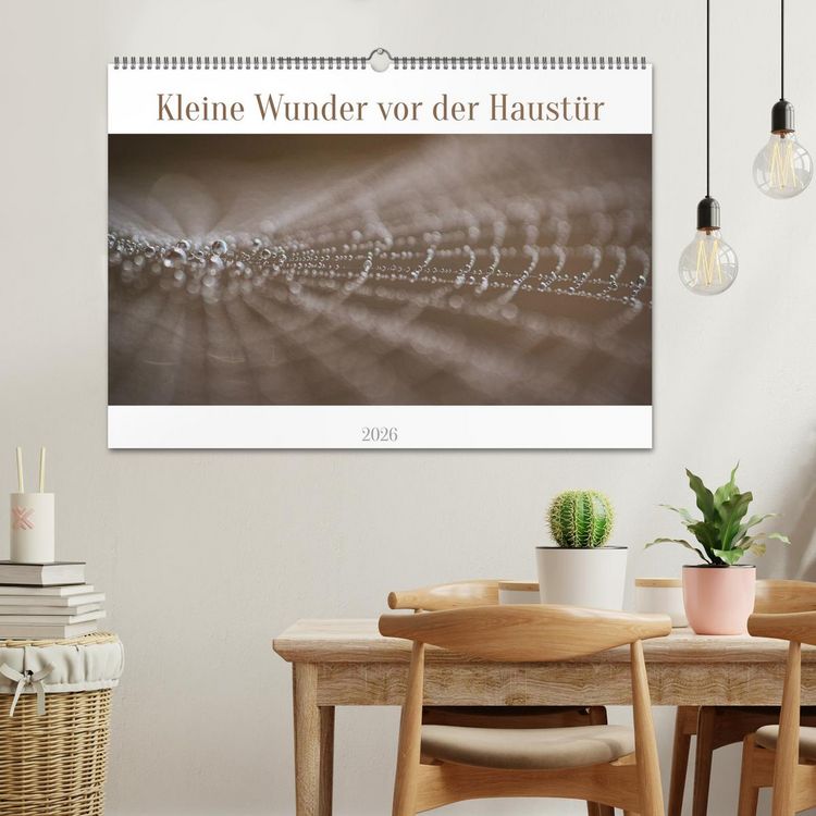 Produktbild: Kleine Wunder vor der Haust&uuml;r (Wandkalender 2026 DIN A2 quer), CALVENDO Monatskalender