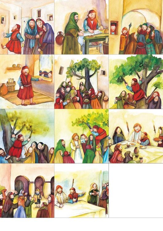 Produktbild: Arbeitsmaterial Grundschule. Stationenlernen Religion: Zach&auml;us auf dem Baum