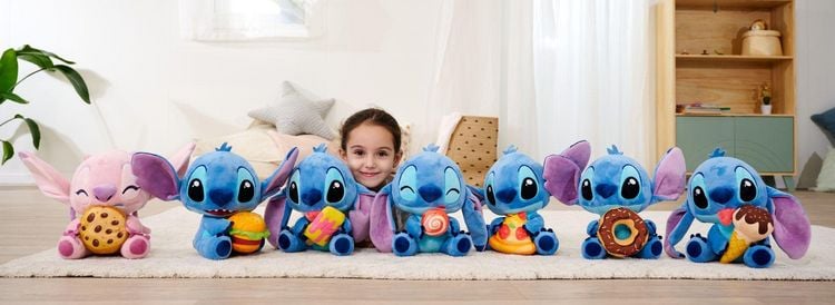 Produktbild: Disney Stitch mit Burger, 25cm