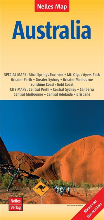 Produktbild: Nelles Map Landkarte Australia