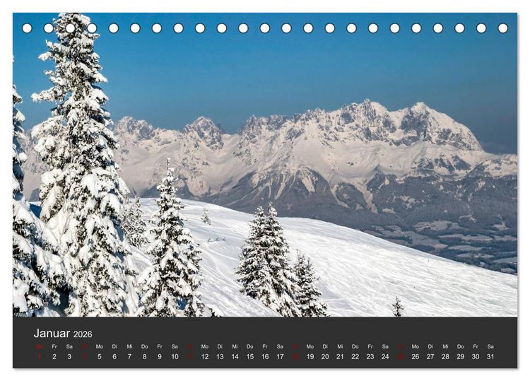 Produktbild: Der Wilde Kaiser, das Kletterparadies bei Kitzb&uuml;hel (Tischkalender 2026 DIN A5 quer), CALVENDO Monatskalender