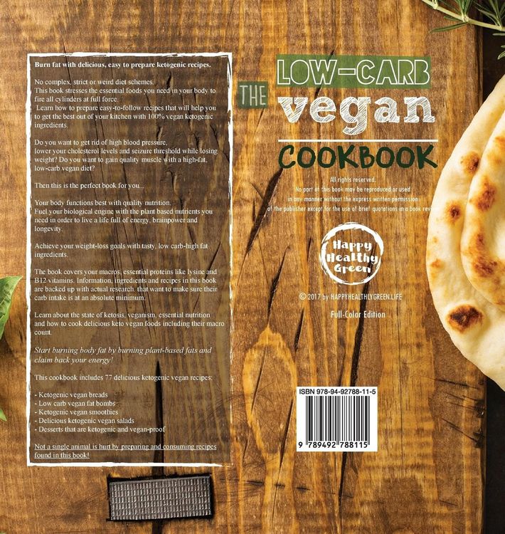 Produktbild: The Low Carb Vegan Cookbook