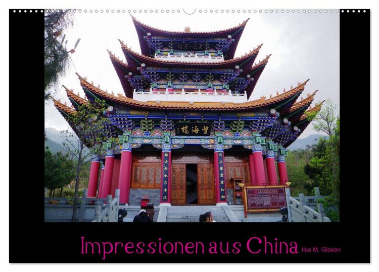 Produktbild: Impressionen aus China (Wandkalender 2026 DIN A2 quer), CALVENDO Monatskalender