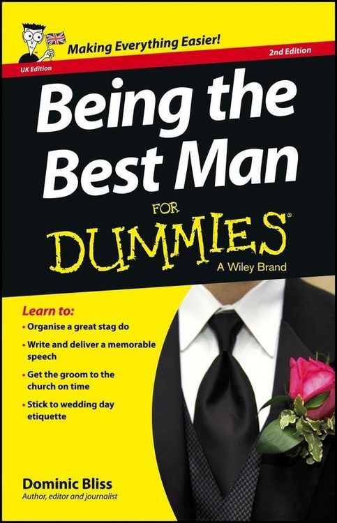 Produktbild: Being the Best Man For Dummies, UK Edition