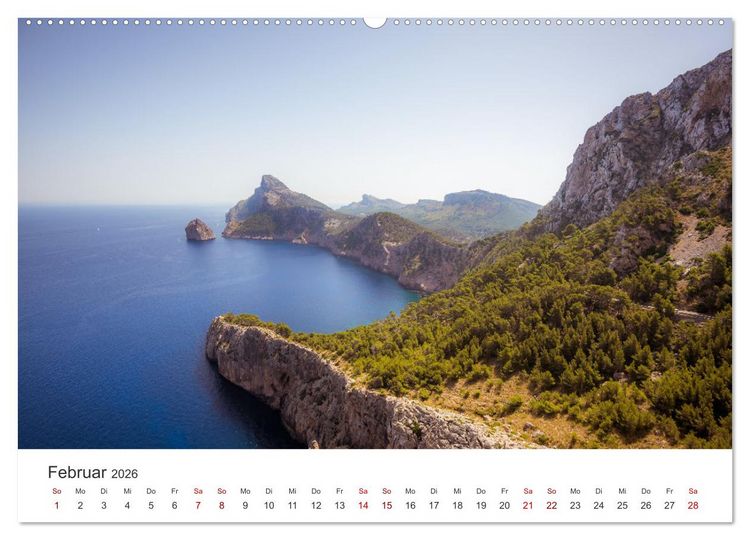 Produktbild: Spanien - Ein wundervolles Land mit viel Sonnenschein. (Wandkalender 2026 DIN A2 quer), CALVENDO Monatskalender