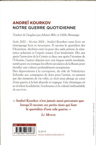 Produktbild: Notre guerre quotidienne