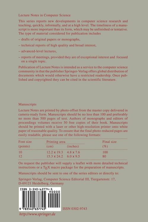 Produktbild: SOFSEM '97: Theory and Practice of Informatics