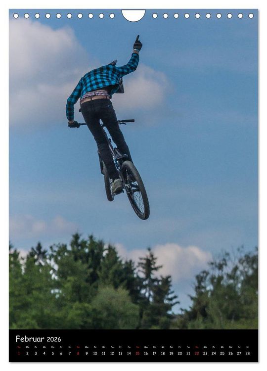 Produktbild: Slopestyle Extrembiking (Wandkalender 2026 DIN A4 hoch), CALVENDO Monatskalender