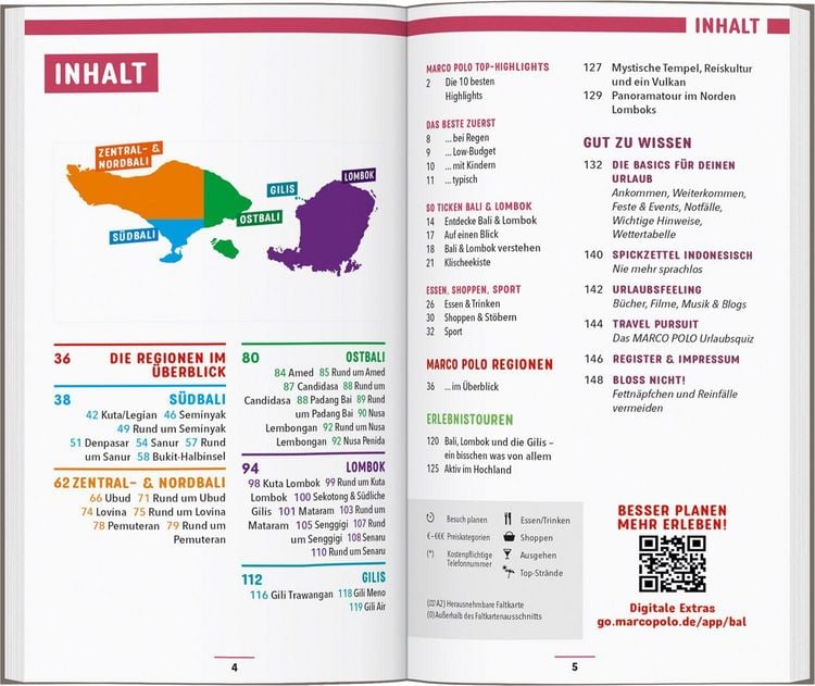 Produktbild: MARCO POLO Reisef&uuml;hrer Bali, Lombok, Gilis