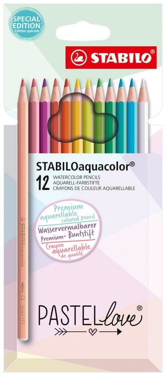 Produktbild: STABILO Buntstift aquacolor Pastellove