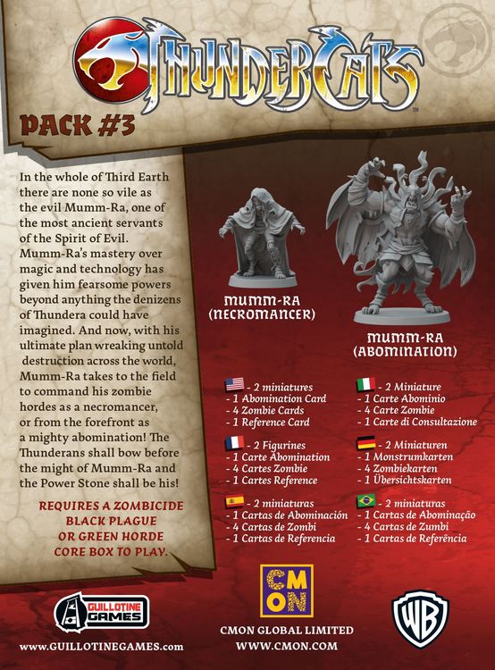 Produktbild: Zombicide &ndash; Thundercats Pack 3