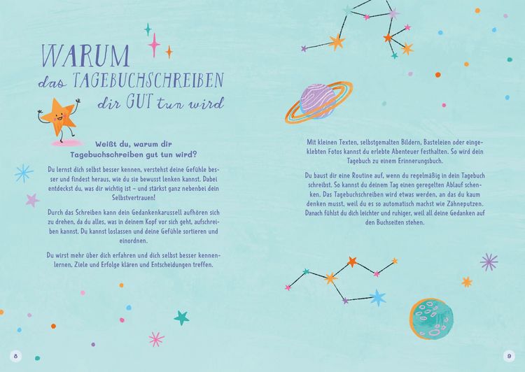 Produktbild: Ich bin stark und wunderbar &ndash; Das illustrierte Gef&uuml;hlstagebuch f&uuml;r Kinder ab 6 Jahren