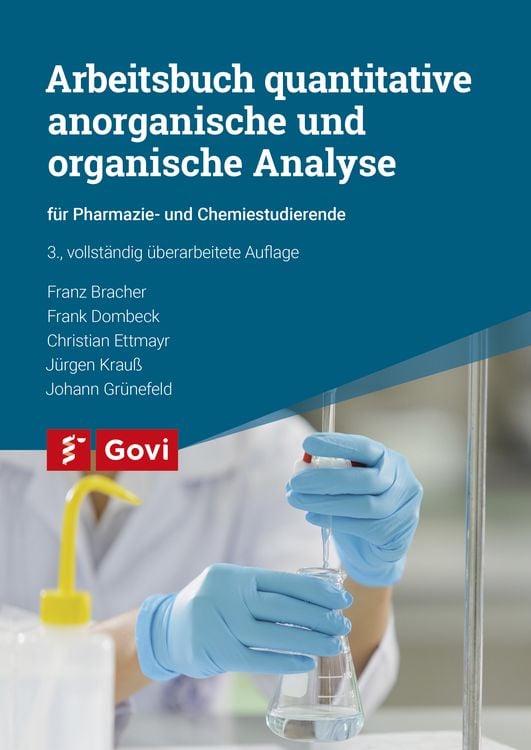 Produktbild: Arbeitsbuch quantitative anorganische und organische Analyse