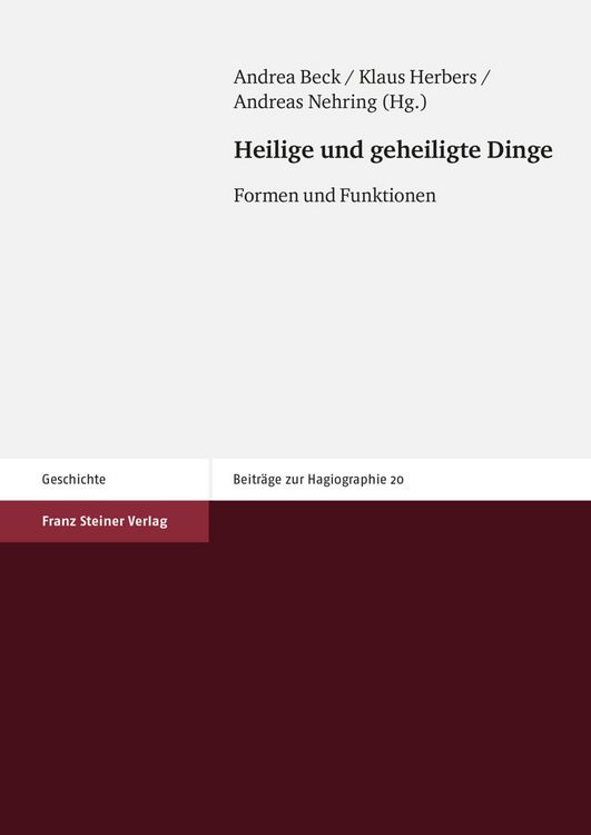 Produktbild: Heilige und geheiligte Dinge