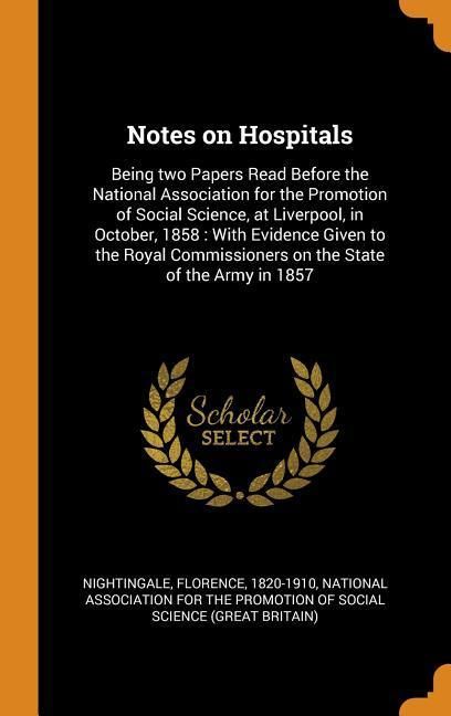 Produktbild: Notes On Hospitals