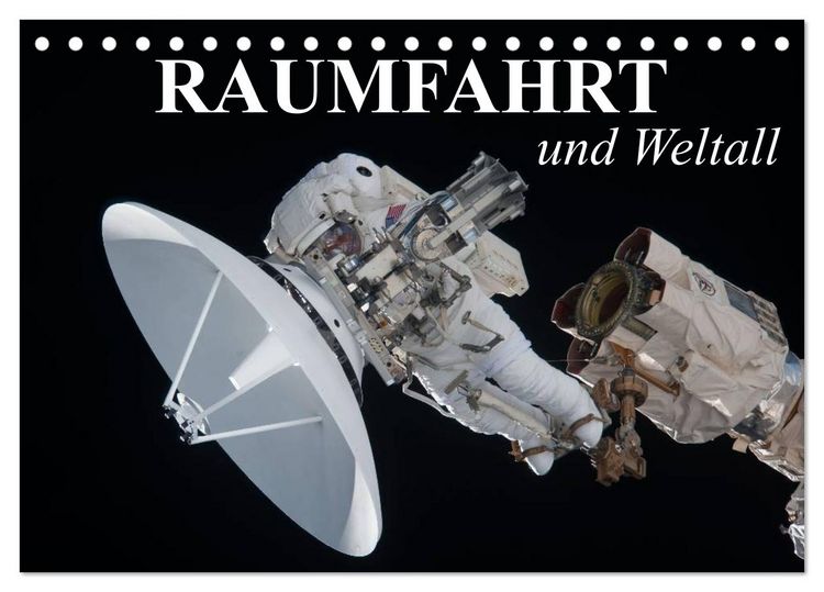 Produktbild: Raumfahrt und Weltall (Tischkalender 2026 DIN A5 quer), CALVENDO Monatskalender