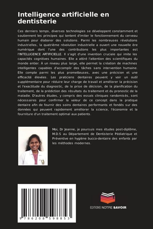 Produktbild: Intelligence artificielle en dentisterie