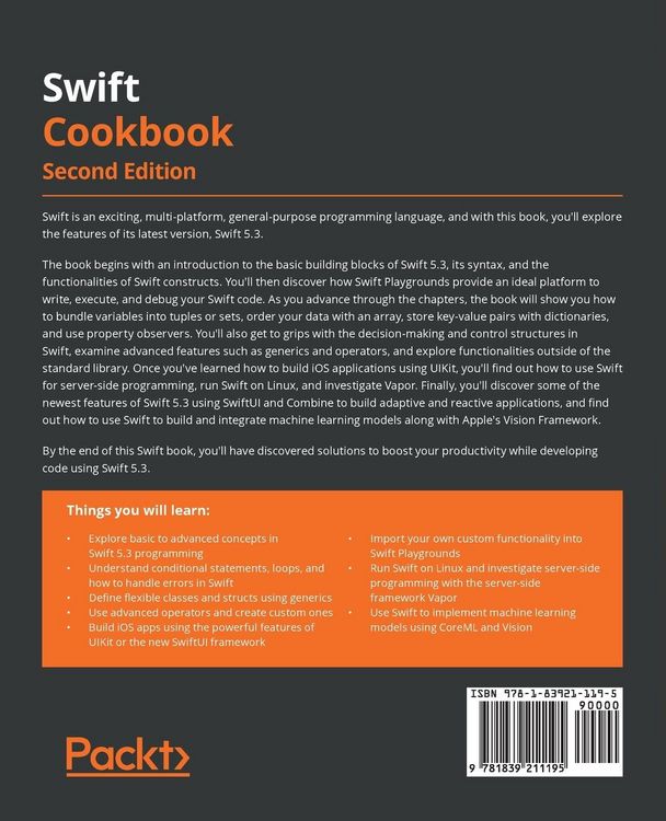 Produktbild: Swift Cookbook.