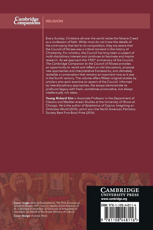 Produktbild: The Cambridge Companion to the Council of Nicaea