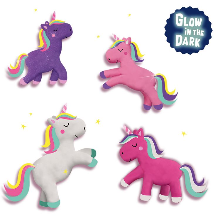 Produktbild: SES Creative - Knete Einhorn 4x90gr