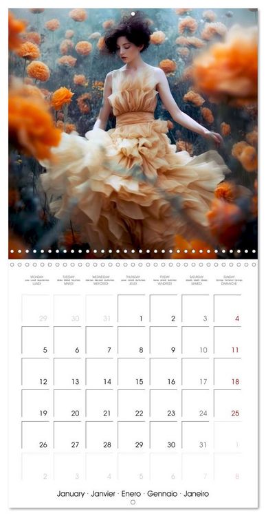 Produktbild: Meadow Muses (Wall Calendar 2026 12 &times; 12 Inch) CALVENDO 12 Month Wall Calendar