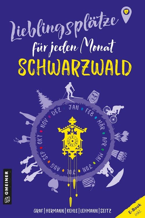 Produktbild: Lieblingspl&auml;tze f&uuml;r jeden Monat - Schwarzwald