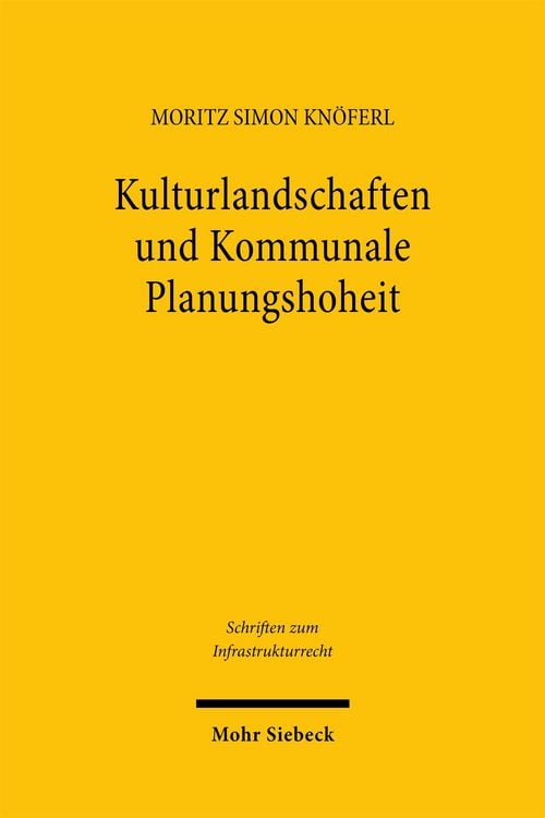 Produktbild: Kulturlandschaften und Kommunale Planungshoheit