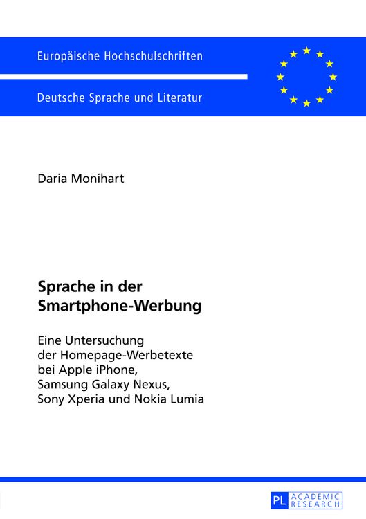 Produktbild: Sprache in der Smartphone-Werbung