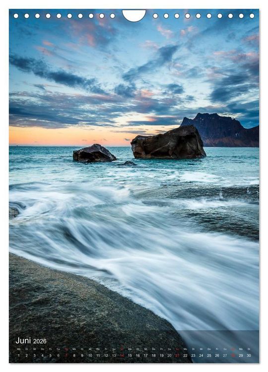 Produktbild: Mystische Lofoten (Wandkalender 2026 DIN A4 hoch), CALVENDO Monatskalender