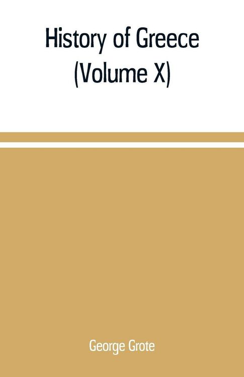 Produktbild: History of Greece (Volume X)
