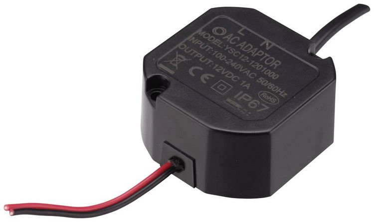 Produktbild: Dehner Elektronik YSC 12-120100 Netzteil / Stromversorgung 12 V/DC 1A 12W