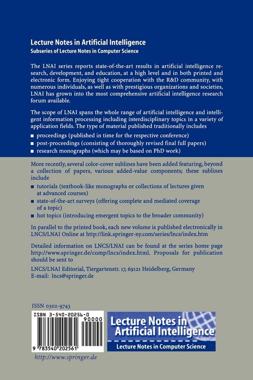 Produktbild: Foundations of Intelligent Systems