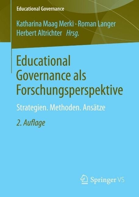 Produktbild: Educational Governance als Forschungsperspektive