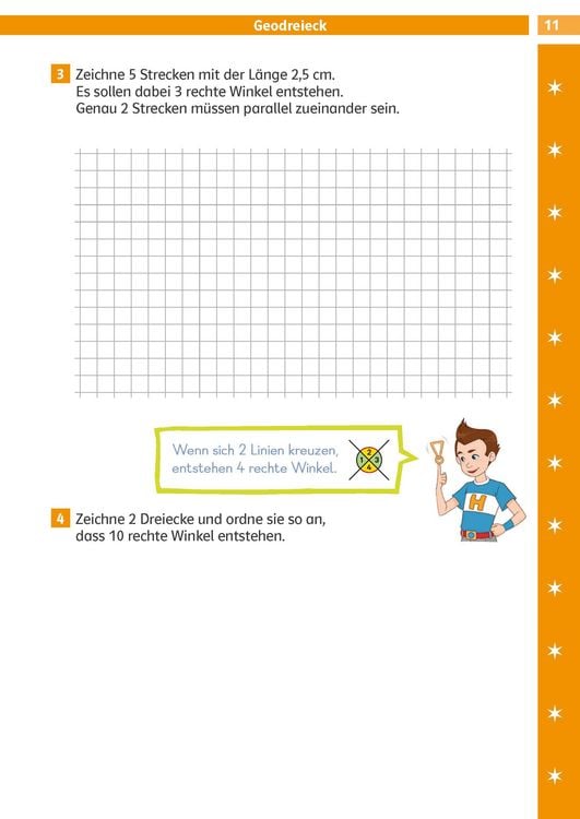 Produktbild: Klett Die Mathe-Helden: Geometrie 3./4. Klasse