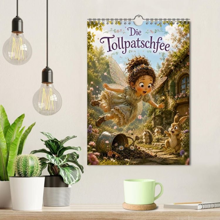 Produktbild: Die Tollpatschfee (Wandkalender 2027 DIN A4 hoch), CALVENDO Monatskalender