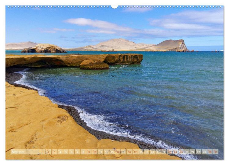 Produktbild: Bekanntes und Unbekanntes Peru (Wandkalender 2026 DIN A2 quer), CALVENDO Monatskalender