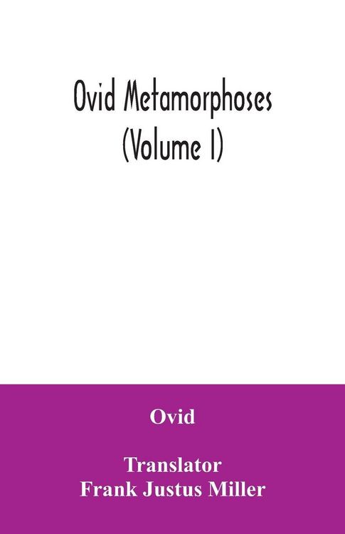 Produktbild: Ovid Metamorphoses (Volume I)