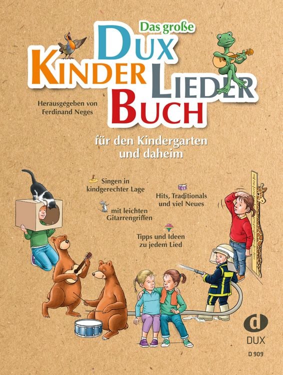 Produktbild: Das gro&szlig;e DUX-Kinderliederbuch