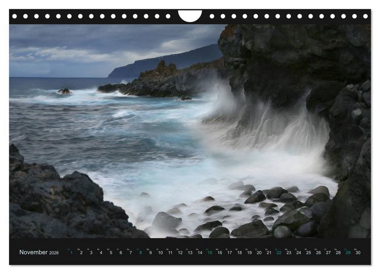 Produktbild: wildes La Palma (Wandkalender 2026 DIN A4 quer), CALVENDO Monatskalender