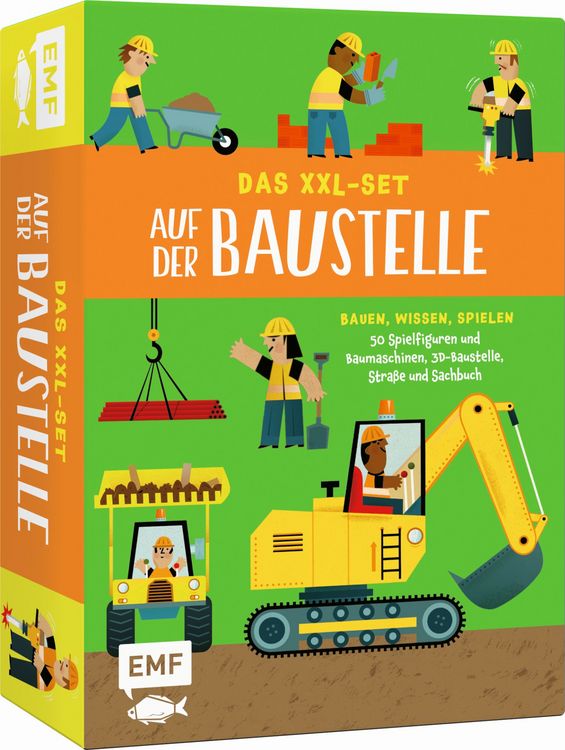 Produktbild: Das XXL-Set &ndash; Bauen, Wissen, Spielen: Auf der Baustelle