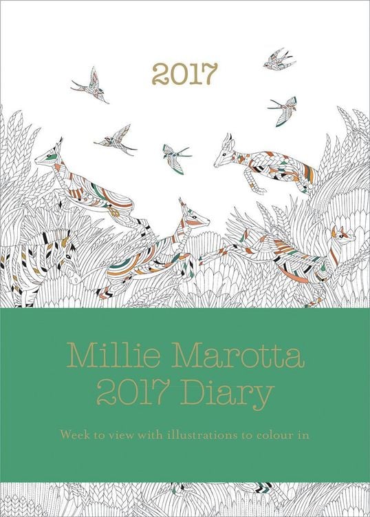 Produktbild: Millie Marotta 2017 Diary