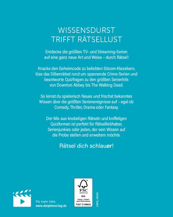 Produktbild: TV- und Streaming-Serien I Wissen in R&auml;tseln