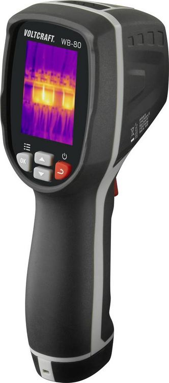 Produktbild: VOLTCRAFT WB-80 W&auml;rmebildkamera -20 bis 600&deg;C 32 x 32 Pixel 9Hz integrierte Digitalkamera
