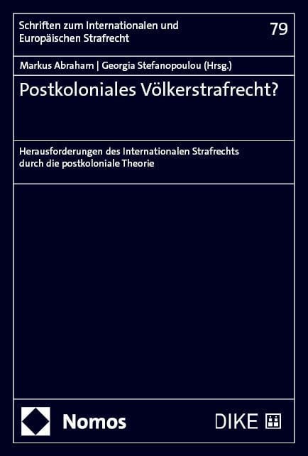 Produktbild: Postkoloniales V&ouml;lkerstrafrecht?