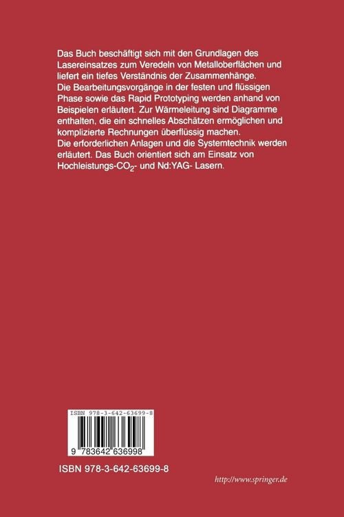 Produktbild: Oberfl&auml;chenbehandlung mit Laserstrahlung