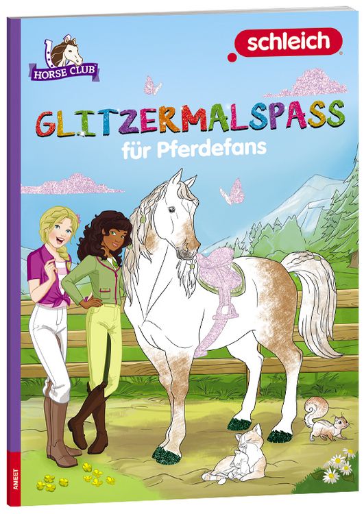 Produktbild: Schleich&reg; Horse Club&trade; &ndash; Glitzermalspa&szlig; f&uuml;r Pferdefans