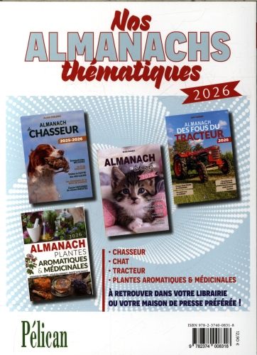 Produktbild: Almanach du chat 2026