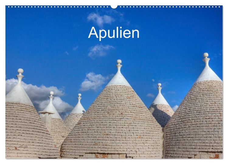 Produktbild: Apulien (Wandkalender 2027 DIN A2 quer), CALVENDO Monatskalender